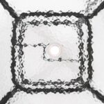 3pc Garden Furniture Set Glass Top Outdoor Patio Coffee Bistro Table Chair Black - Image 4