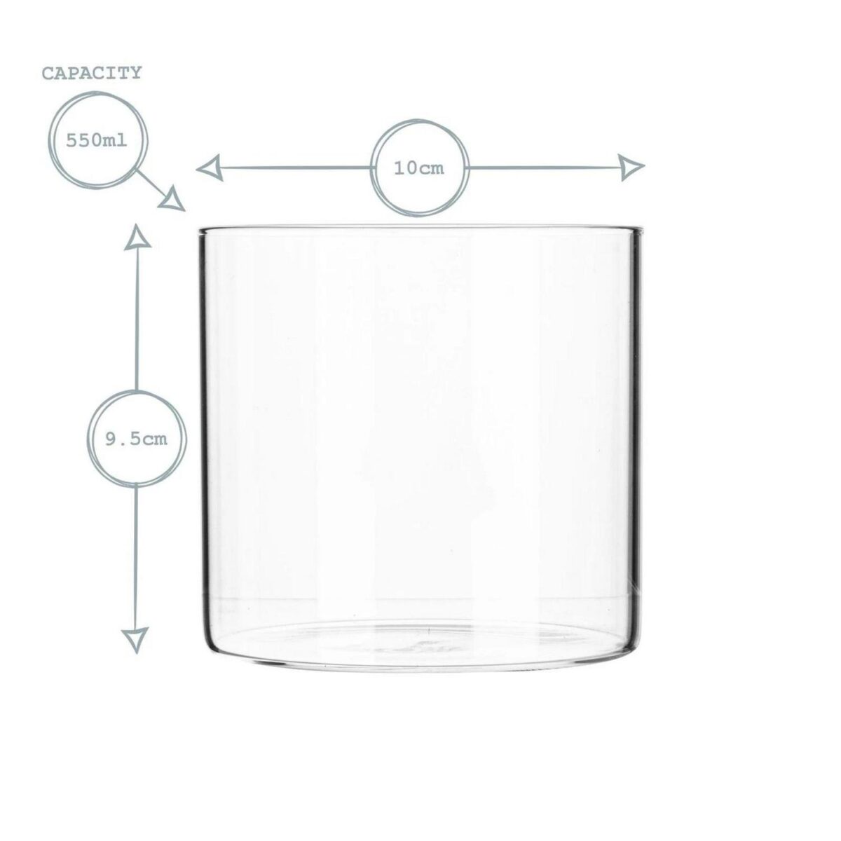 3pc Glass Jar With W 46733a34319c5a0f07e0454164e9145e