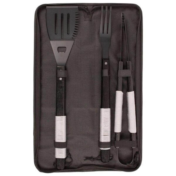 3pc Grey Rope BBQ Gr 3f3eaa9396a98958802a02af76bcaa94