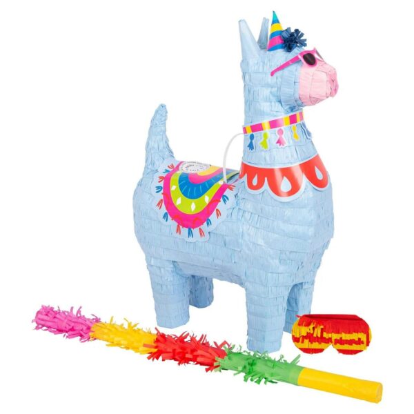 3pc Llama Pinata Set 174f55d90c6bece6e80a50abd2b2efa8