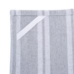 3pc Monochrome 60cm x 40cm Cotton Tea Towels Set Kitchen Dish Towels Cloths - Image 4
