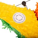 3pc Star Pinata Set with Multi Stick and Blindfold Children's Birthday Party Game - Image 4
