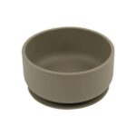3pc Tiny Dining Blue Sage Ochre Silicone Baby Suction Bowl Set Toddler Feeding - Image 4