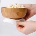 3pc Tiny Dining White Fox Bamboo Baby Feeding Set Kids Plate Bowl Spoon - Image 6