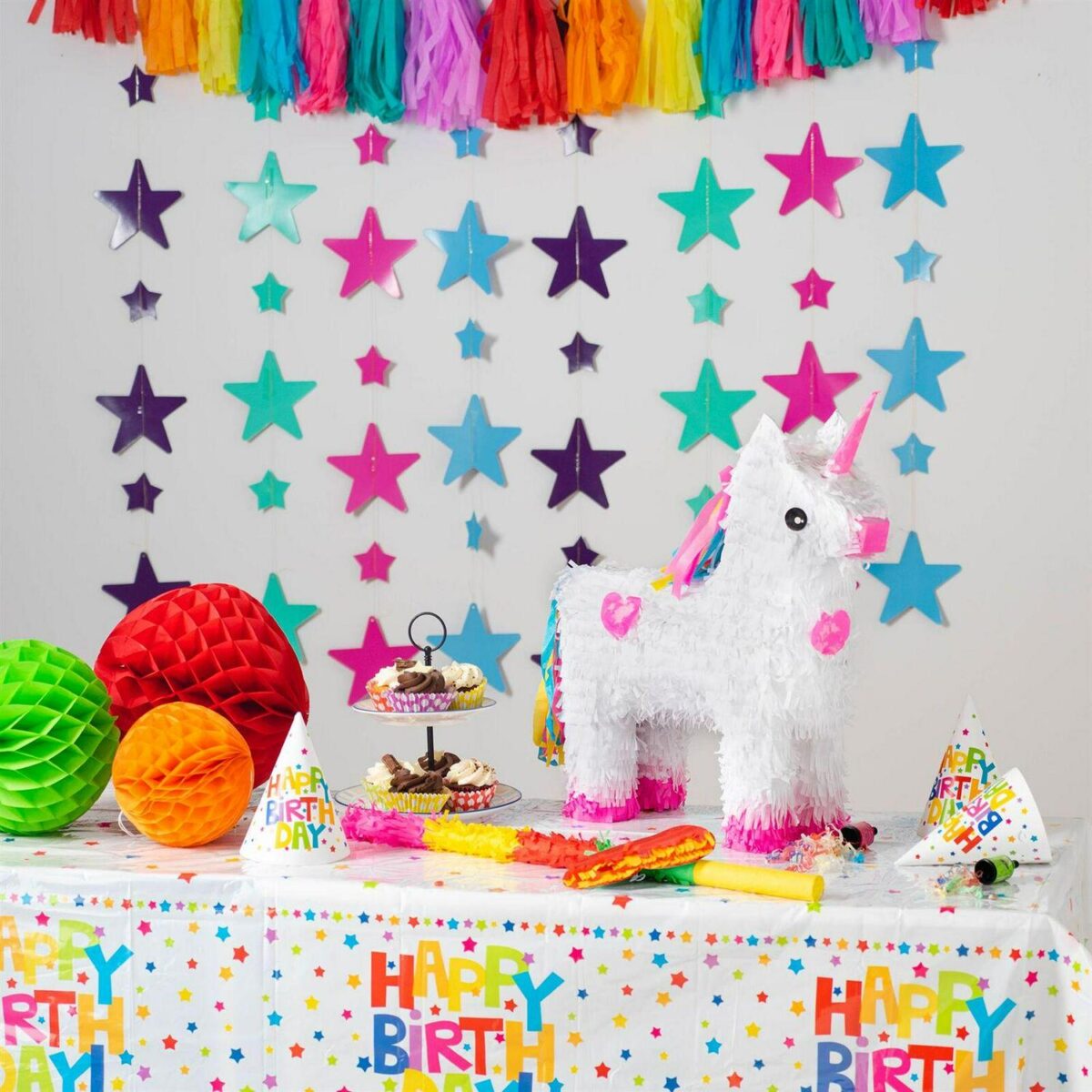 3pc Unicorn Pinata S af50afd3b8f6ed7e222f473178d8ecf0