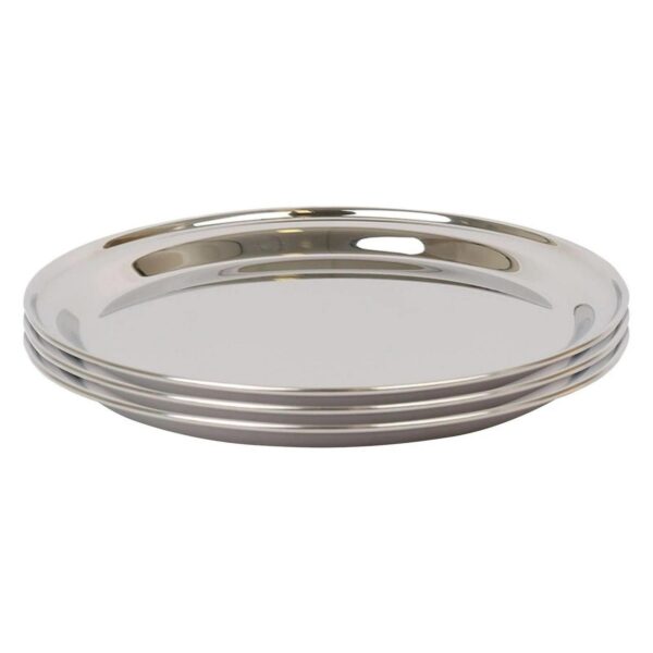 3x 35 5cm Round Stai b8c78b59b10954a8aea9fac39765cd1b
