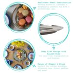 3x 35cm x 24cm Oval Stainless Steel Serving Platters Food Snack Tray Dish Plate - Image 2