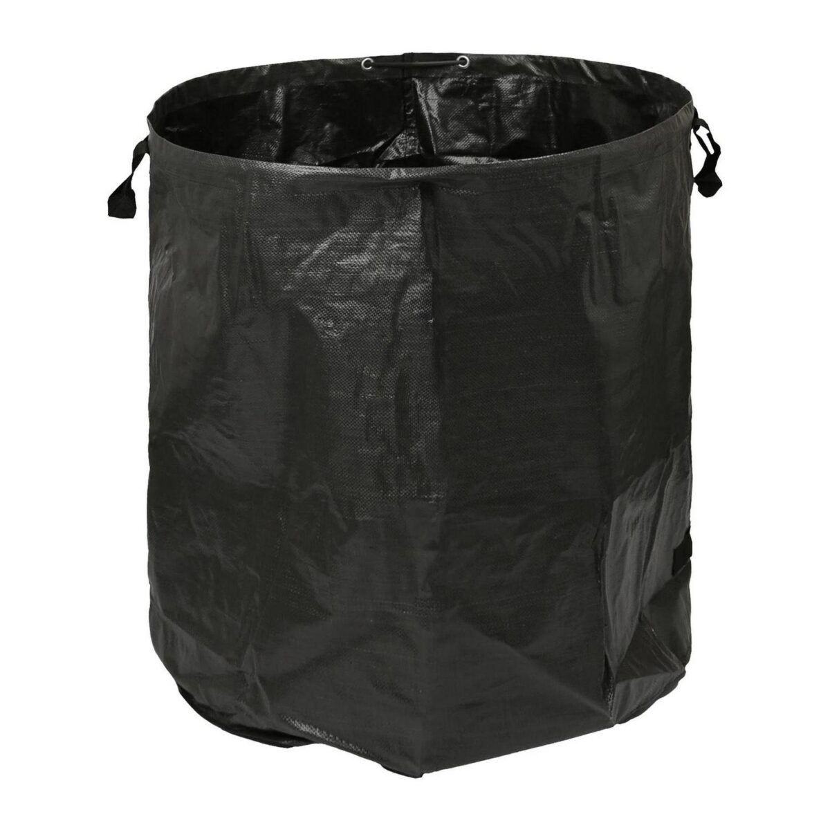 3x 500L Heavy-Duty Garden Waste Bags with Handles Black Large Grass Refuse Sacks - Image 7
