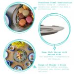 3x 50cm x 35cm Oval Stainless Steel Serving Platters Food Snack Tray Dish Plate - Image 2