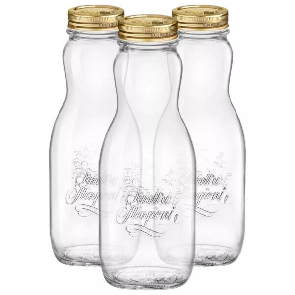 3x Bormioli Rocco 1L 528e40f72023aa7f9f53564dc662cfbc
