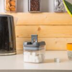 3x Flip Lock Plastic Food Storage Containers Kitchen Pantry Food Canister 500ml - Image 6