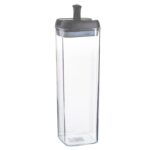 3x Flip Lock Plastic Food Storage Containers Kitchen Food Canister 1.9 Litre - Image 4