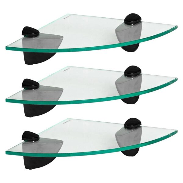 3x Floating Glass Ba 61550480c65f31efb7451aa9a4dfb60b