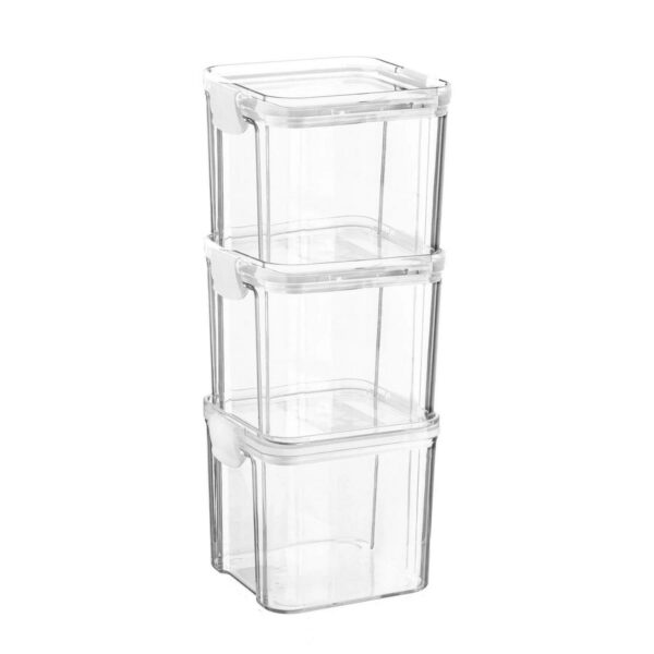 3x Food Storage Cont eb2e6338cf1e75bae246ed2ac593f418
