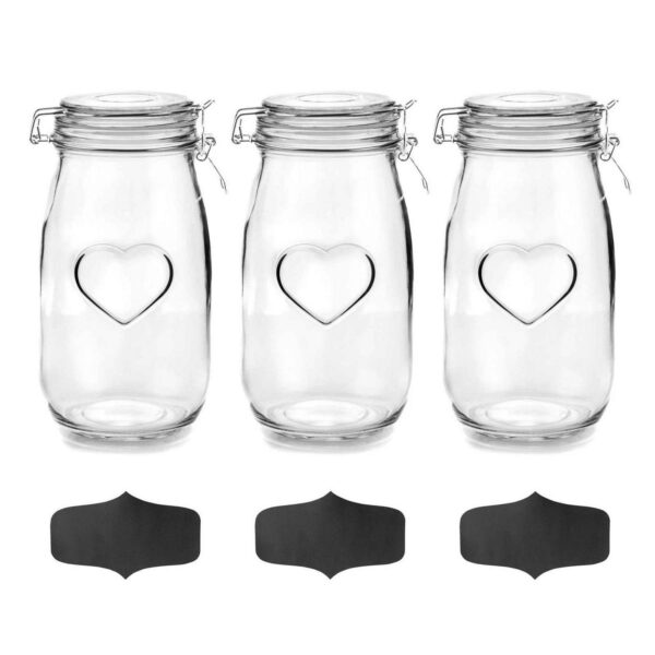 3x Heart Glass Stora 0d8a3baaed3920563a3ade306bda5a21