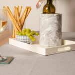 3x Rectangle Serving Trays Wedding Party Food Drinks Service 34.5 x 25cm White - Image 6