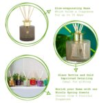 3x Reed Diffusers Home Bathroom Fragrance 200ml Green Pomelo and Passion Fruit - Image 2