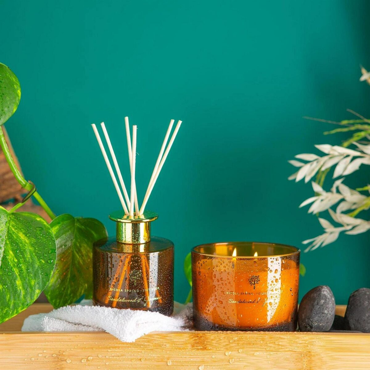 3x Reed Diffusers Luxury Home Bathroom Fragrance 200ml Sandalwood and Jasmine - Image 7