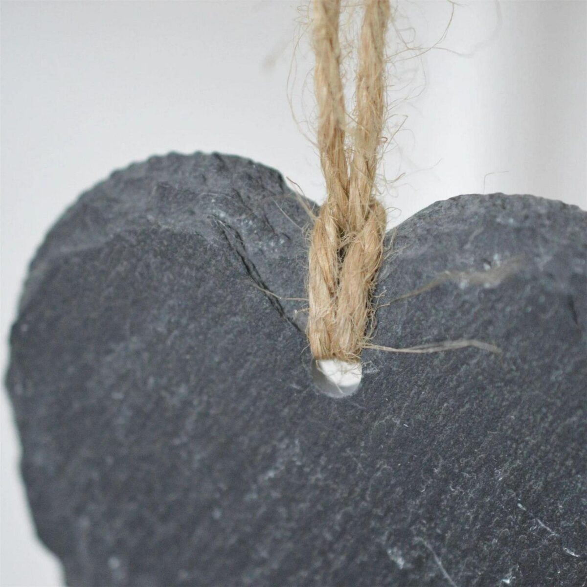 3x Slate Heart Hanging Tags Rustic Kitchen Preserving Jar Decoration Labels - Image 7