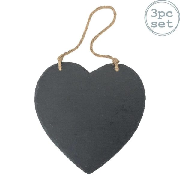 3x Slate Heart Hangi adbc0248be68e5353a67faf2adc8a908