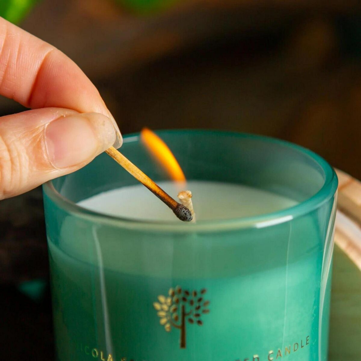 3x Soy Wax Scented Candles Aromatherapy Gift 21hr Burn 130g Sage and Seasalt - Image 6