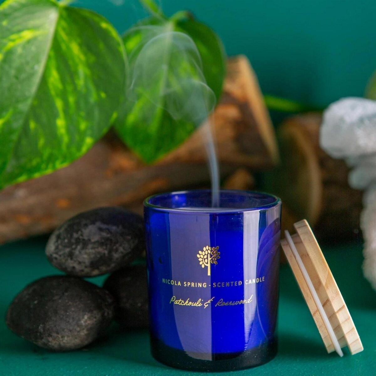 3x Soy Wax Scented Candles Aromatherapy Gift 21hr Burn 130g Patchouli and Rosewood - Image 5