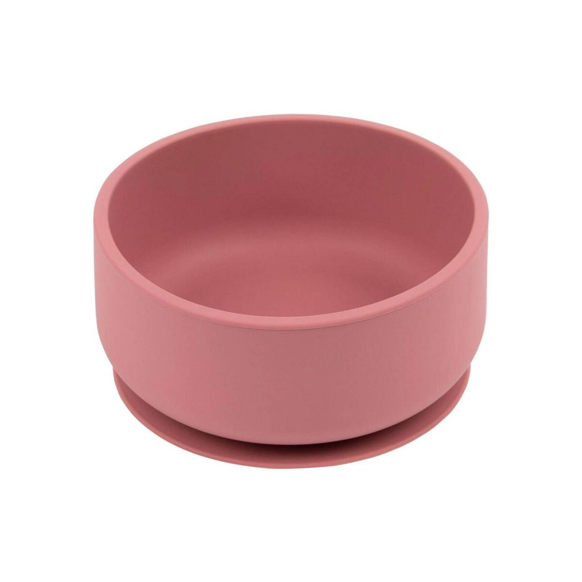 3x Tiny Dining Dusty Rose Silicone Baby Suction Bowls Stay Put Toddler Feeding - Image 4