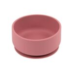 3x Tiny Dining Dusty Rose Silicone Baby Suction Bowls Stay Put Toddler Feeding - Image 4