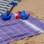 3x Turkish Cotton Children's Towels Lightweight Peshtemal 100 x 60cm 3 Colours - Image 6
