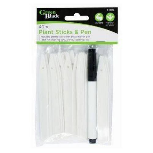 40pc White Plastic P b76cc38f84e99e6072128325397d7e5e