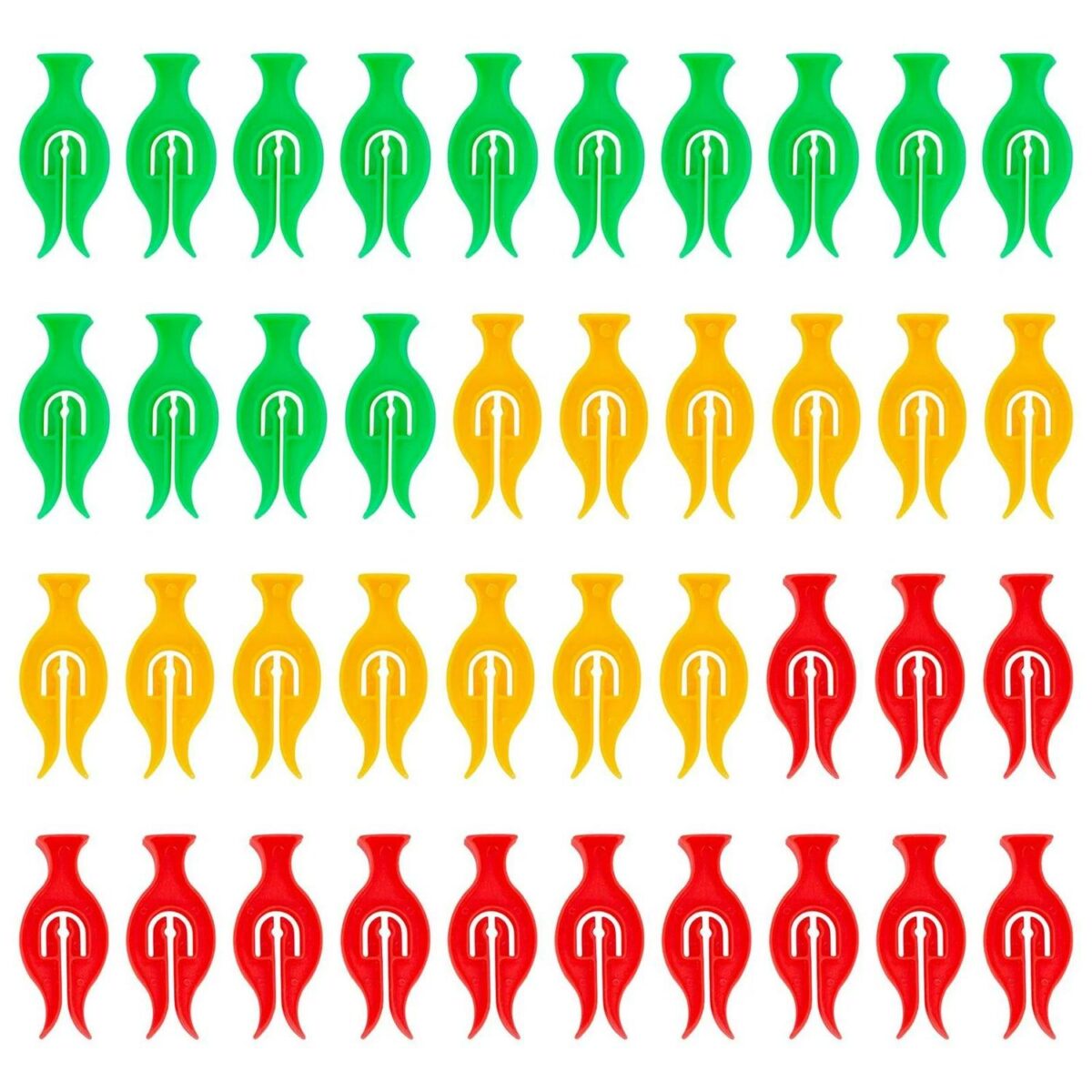 40x Multi Plastic Storm Clothes Pegs Strong Laundry Washing Line Clips Pins - Image 1