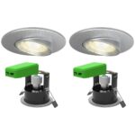 4lite WiZ Connected LED IP20 Fire Rated Adjustable Downlight, Pack of 2, available in 3 Colours - Image 4