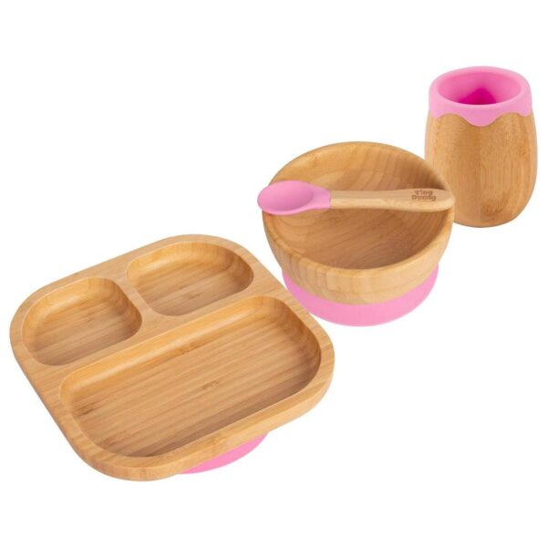 4pc Tiny Dining Pink b816100b2c9e30b59913851e78ec4b47