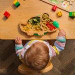 4pc Tiny Dining Red Dinosaur Bamboo Baby Feeding Set Kids Plate Bowl Spoon Cup - Image 5
