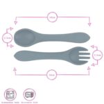 4pc Tiny Dining Tradewinds Silicone Baby Feeding Set Suction Plate Sippy Cup - Image 4
