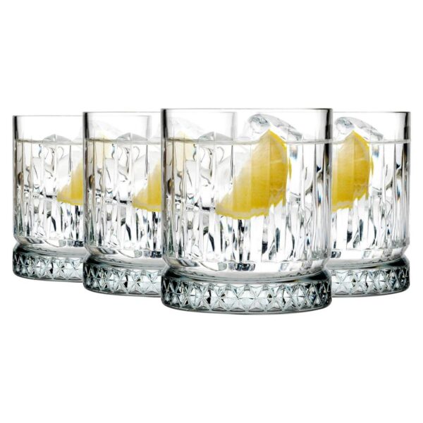4x 210ml Elysia Whisky Glasses Boxed Glass Scotch Drinking Tumbler Gift Set