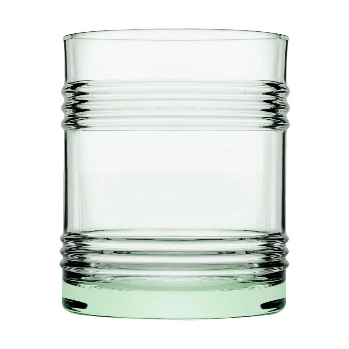 4x 280ml Aware Tincan Recycled Glass Tumblers Green Drinking Glasses Set - Image 4