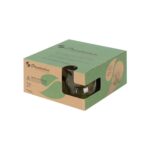 4x 340ml Aware Amorf Recycled Glass Tumblers Green Drinking Glasses Set - Image 4