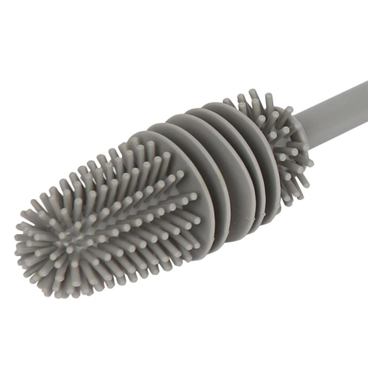 4x Bottle Brushes 33cm Grey Long Handle Kitchen Cleaning Pipe Tube Cleaner - Image 2