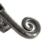 4x Curly Tail Window Fastener - Right Handed Cast Iron W46mm x H108mm Black - Image 3
