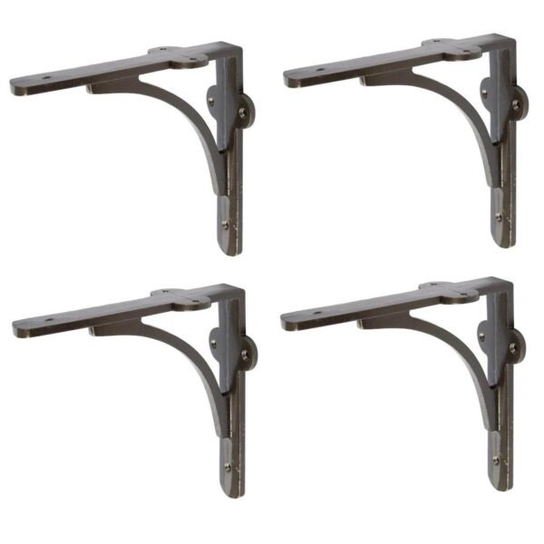 4x Curved Iron Shelf 44b40444a79e7a4be7eb41a138cb475c