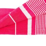 4x Deluxe Cotton Turkish Bath Towels Beach Sauna Hammam 157 x 87cm Hot Pink - Image 4