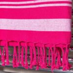 4x Deluxe Cotton Turkish Bath Towels Beach Sauna Hammam 157 x 87cm Hot Pink - Image 7