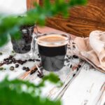 4x Double Walled Coffee Glasses Double Wall Insulated Latte Glasses 220ml Clear - Image 6