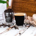 4x Double Walled Coffee Glasses Double Wall Insulated Latte Glasses 220ml Clear - Image 7