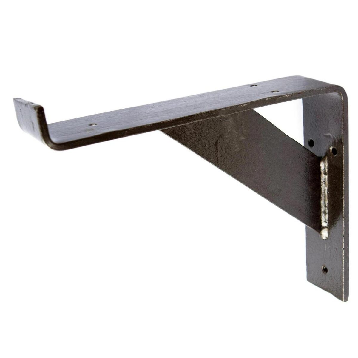 4x Gallows Style Scaffold Board Shelf Bracket Antique Wall Brackets D240mm Raw - Image 4