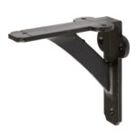 4x Iron Shelf Bracket Cast Iron Antique Vintage Wall Brackets D100mm Black - Image 4