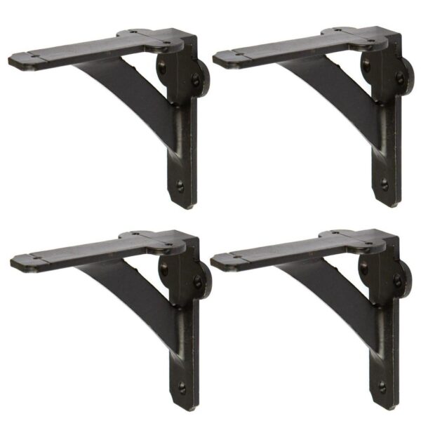 4x Iron Shelf Bracke 316286b1664024a3c7bcbbd1a7ce90d7