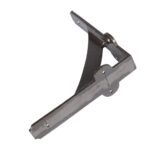 4x Iron Shelf Bracket Cast Iron Antique Vintage Wall Brackets D150mm Raw - Image 2