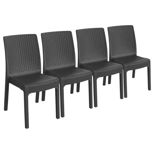 4x Nilufer Rattan Ef 27289ff450cca55bce99128320bde370